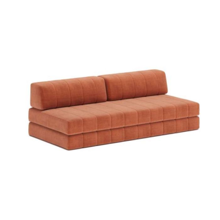 CozyPad Schlafsofa mit geradem Rücken – modulares Bettsofa 208 cm zum Schlafen | Innovation Living
