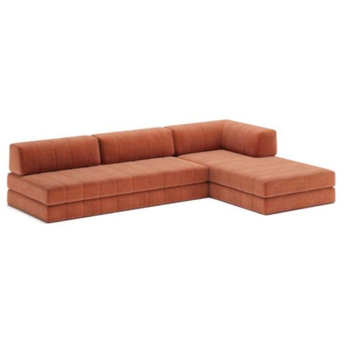 CozyPad Schlafsofa mit Armlehne & Rückenpolster – kompaktes Premium-Modell