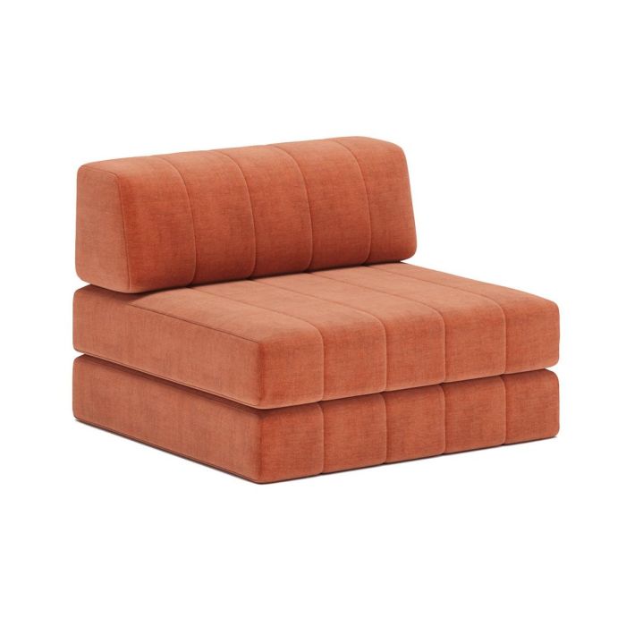 CozyPad Stuhl mit geradem Rücken – modulares Einzelbett und Sessel 104 cm | Innovation Living