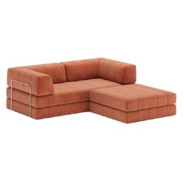 CozyPad Schlafsofa + Stuhl mit Rückenpolster & Armlehne – Flexibles Lounge-Set
